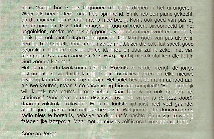 Joris Roelofs - concertgebouw amsterdam 11-2-2006